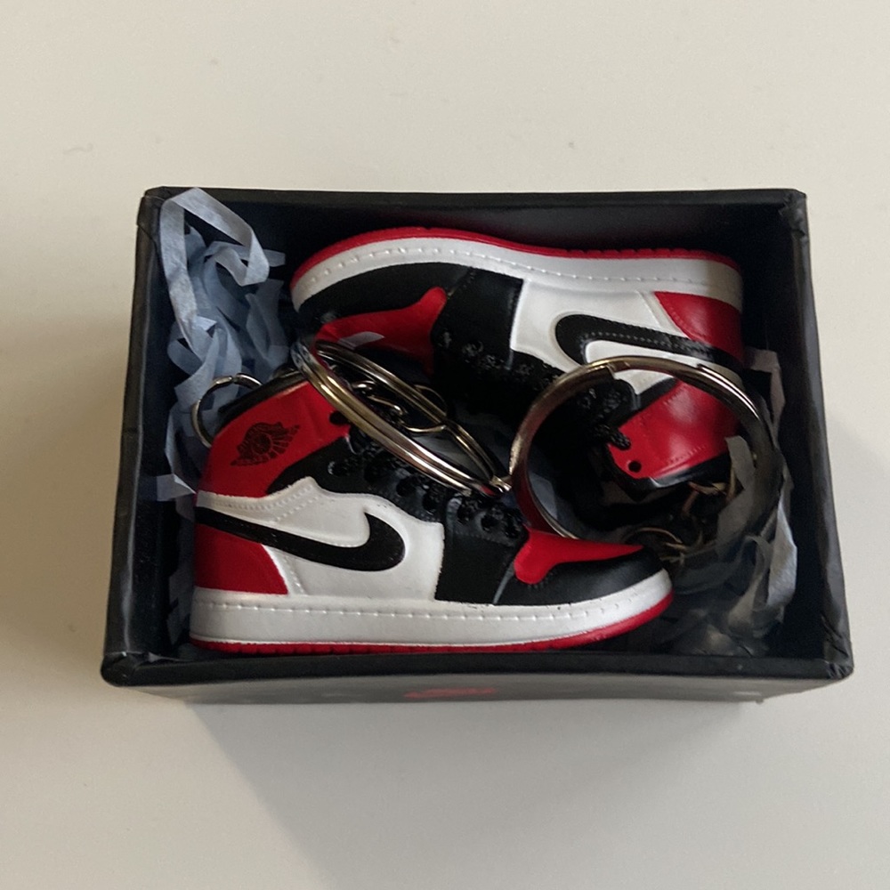 Mini Nike Jordan Sneaker Keychain